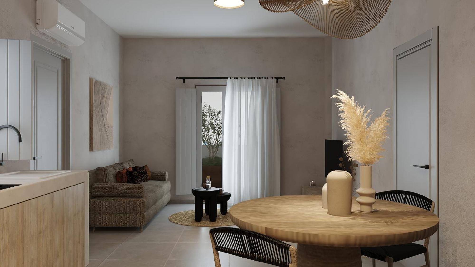 Santorini Family Apartments Kamari  Luaran gambar